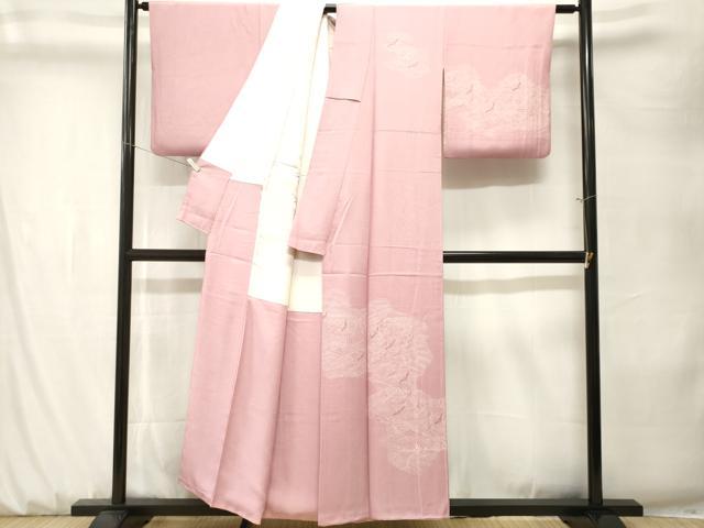 平和屋着物■訪問着　江戸小紋　流水鮫小紋柄　正絹　逸品　CABK3921ev