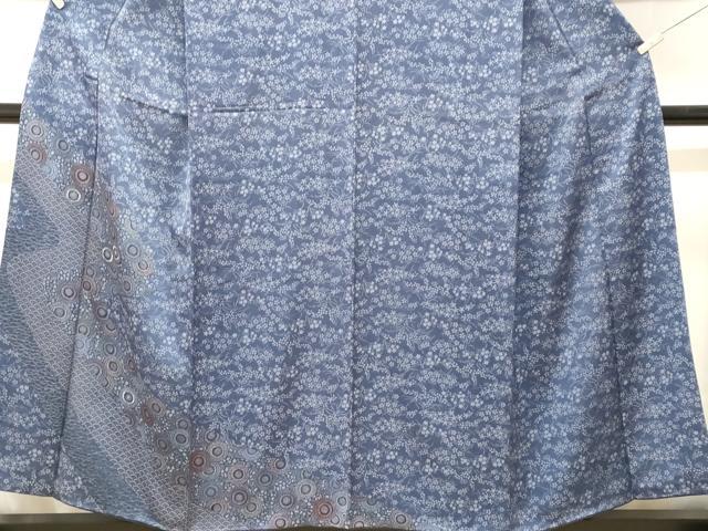 平和屋着物■訪問着　刺繍　吉祥草花文　正絹　逸品　CABK3922ev