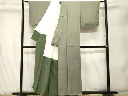 平和屋着物■江戸小紋　鮫小紋柄　正絹　逸品　CABK3924ev