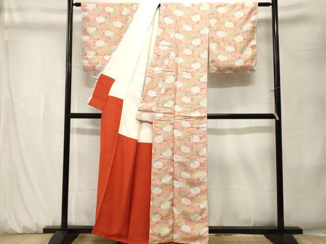平和屋着物■上質な小紋　菊尽くし文　正絹　逸品　CABK3929ev