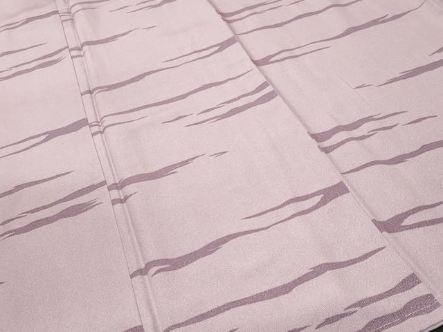 平和屋着物■上質な小紋　青海波　横段文　正絹　逸品　CABK3934ev
