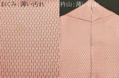 平和屋着物■江戸小紋　関正三郎　間道　正絹　逸品　CABK3935ev