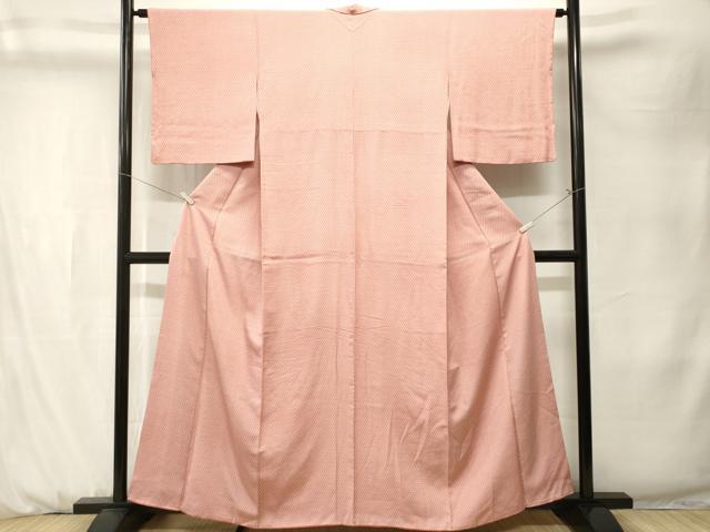 平和屋着物■江戸小紋　関正三郎　間道　正絹　逸品　CABK3935ev