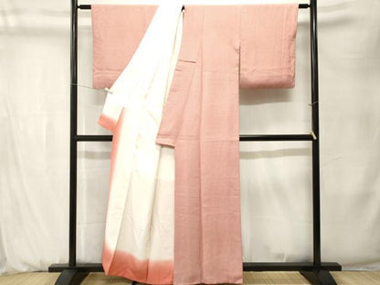 平和屋着物■江戸小紋　関正三郎　間道　正絹　逸品　CABK3935ev