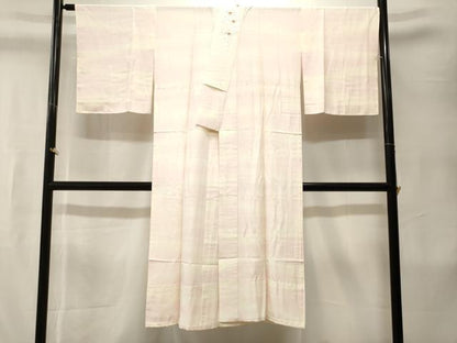 平和屋着物■長襦袢　無双仕立て　横段霞文　暈し染め　半衿刺繍　正絹　逸品　CABK3939ev
