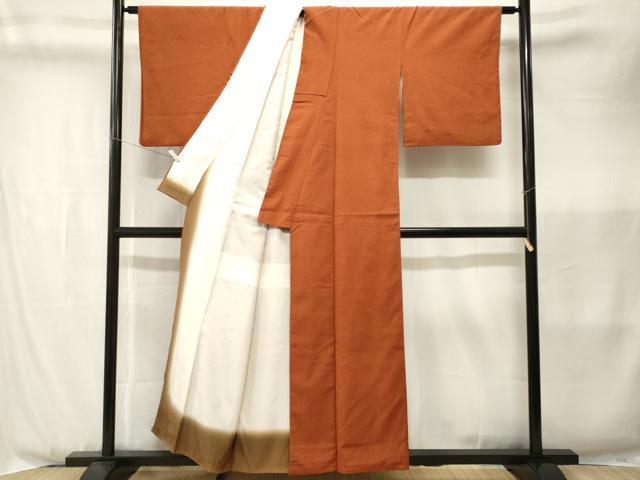 平和屋着物■上質な小紋　縞　正絹　逸品　CABK3964ev