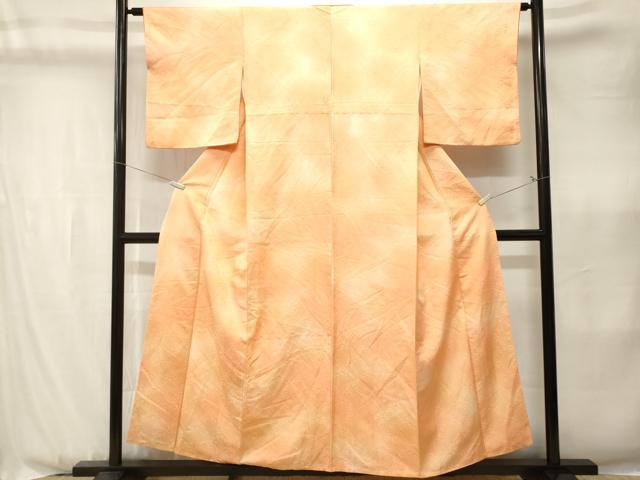 平和屋着物■上質な小紋　霞孔雀羽文　暈し染め　正絹　逸品　CABK3970ev