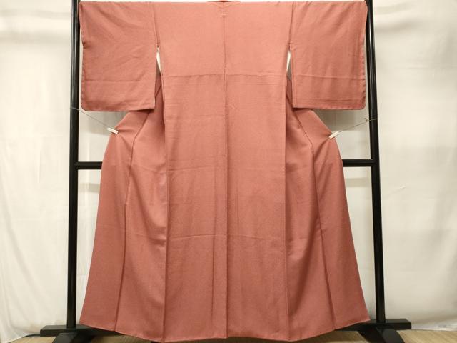 平和屋着物■本草木染作家　圓啓　江戸小紋　鮫小紋柄　正絹　逸品　CABK3976ev