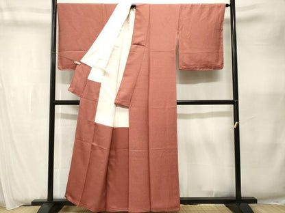 平和屋着物■本草木染作家　圓啓　江戸小紋　鮫小紋柄　正絹　逸品　CABK3976ev