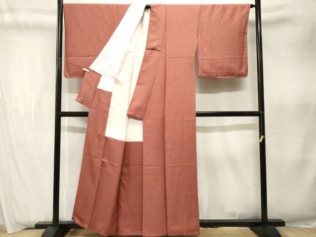 平和屋着物■本草木染作家　圓啓　江戸小紋　鮫小紋柄　正絹　逸品　CABK3976ev