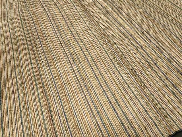 平和屋着物■上質な小紋　縞　正絹　逸品　CABK3977ev