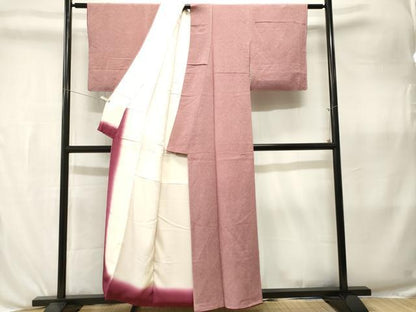 平和屋着物■江戸小紋　鈴木秋治　鮫小紋柄　正絹　逸品　CABK3978ev