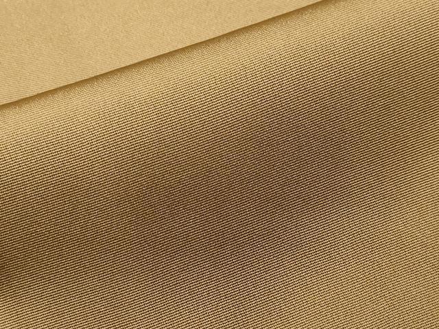平和屋着物■上質な色無地　作家物　黄橡色　正絹　逸品　CABK3986ev