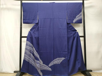 平和屋着物■訪問着　刺繍　草木文　正絹　逸品　CABK4016ev