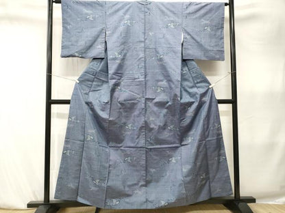 平和屋着物■本場大島紬　7マルキ　飛鳥文　正絹　逸品　CABK4018ev