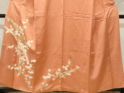 平和屋着物■訪問着　駒刺繍　鬘帯枝万寿菊　金彩　正絹　逸品　CABK4033ev