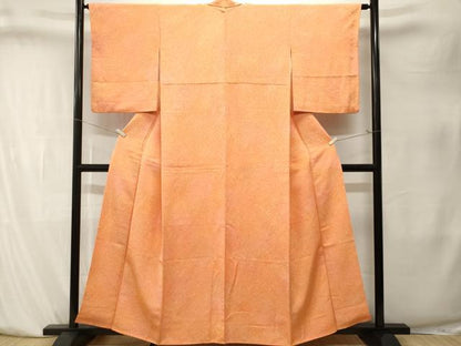 平和屋着物■上質な小紋　霰霞文　暈し染め　正絹　逸品　CABK4073ev