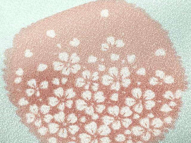 平和屋着物■小紋　露芝花丸文　洗える着物　CABK4113ev