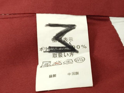 平和屋着物■小紋　水玉花文　洗える着物　CABK4128ev