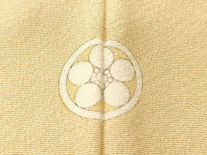 平和屋着物■豪華色留袖　作家物　刺繍　地紙飛鶴花文　暈し染め　金銀彩　正絹　逸品　CABK4144ev