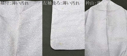 平和屋着物■上質な小紋　霞あられ文　正絹　逸品　CABK4154ev