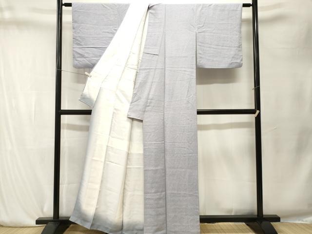 平和屋着物■上質な小紋　霞あられ文　正絹　逸品　CABK4154ev