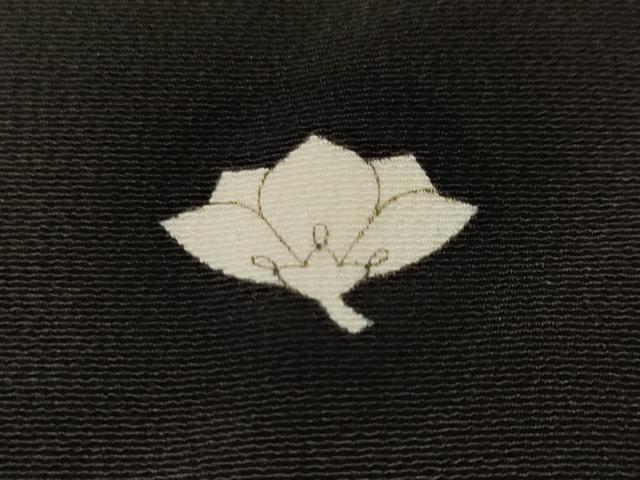 平和屋着物■豪華黒留袖　駒刺繍　エ霞花文　金彩　正絹　逸品　CABK4155ev