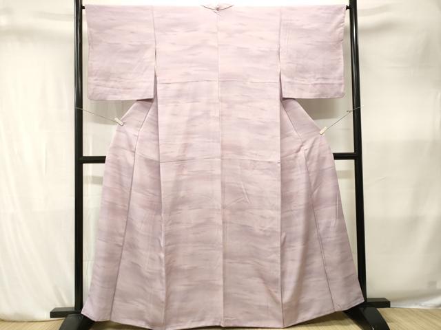 平和屋着物■上質な小紋　霞文　暈し染め　正絹　逸品　CABK4166ev