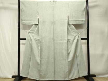 平和屋着物■上質な小紋　霞檜垣文　正絹　逸品　CABK4179ev