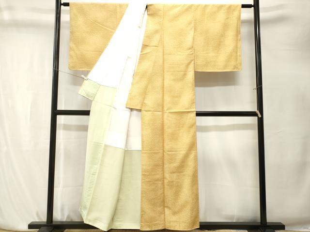 平和屋着物■小紋　大小あられ　洗える着物　CABK4188ev