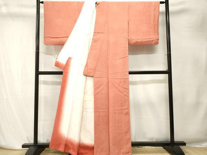 平和屋着物■江戸小紋　内田秀一　松皮菱寄せ小紋柄　正絹　逸品　CABK4202ev