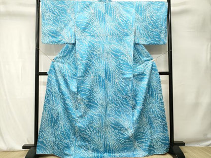 平和屋着物■小紋　枝花文　洗える着物　CABK4206ev