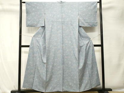 平和屋着物■上質な小紋　菊尽くし　正絹　逸品　CABK4209ev