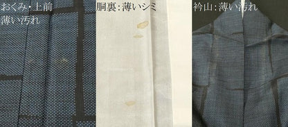 平和屋着物■本場大島紬 色紙文 正絹 逸品 CABK4212ev