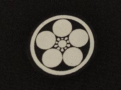平和屋着物■豪華黒留袖　寿光織　樹林花文　金糸　正絹　逸品　CABK4228ev