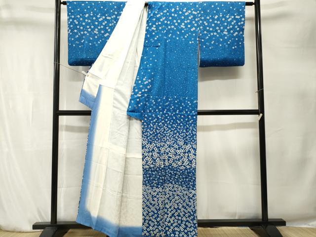 平和屋着物■訪問着　舞梅文　正絹　逸品　CABK4240ev