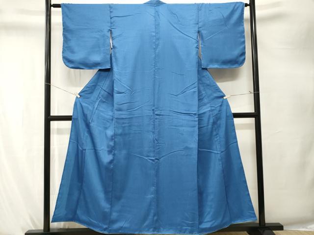 平和屋着物■色無地　ビーズ　草花文　舛花色　洗える着物　CABK4241ev
