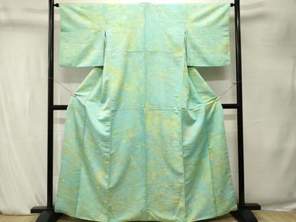 平和屋着物■小紋　霞文　吉祥地紋　暈し染め　小田急百貨店扱い　洗える着物　CABK4246ev