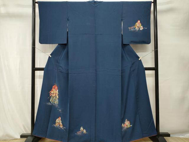 平和屋着物■訪問着　能　金彩　正絹　逸品　CABK4268ev