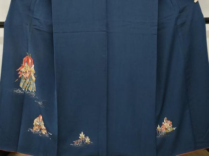 平和屋着物■訪問着　能　金彩　正絹　逸品　CABK4268ev