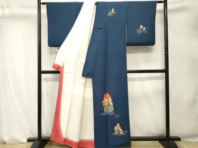 平和屋着物■訪問着　能　金彩　正絹　逸品　CABK4268ev