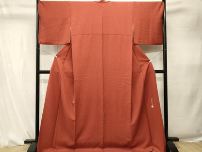 平和屋着物■本草木染作家　圓啓　江戸小紋　鮫小紋柄　ロング丈　正絹　逸品　CABK4274ev