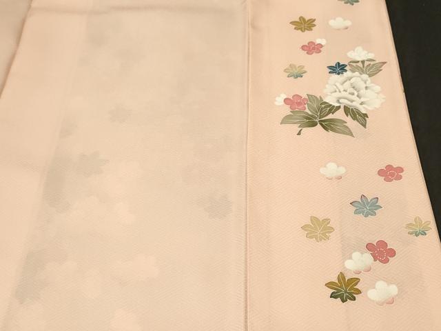 平和屋着物■訪問着　花篭文　暈し染め　金彩　正絹　逸品　CABK4285ev