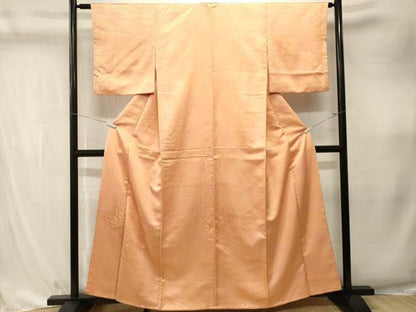 平和屋着物■色留訪問着　青海波霞文　乱菊地紋　暈し染め　正絹　逸品　CABK4289ev