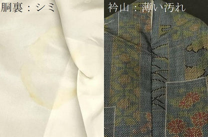平和屋着物■本場大島紬　7マルキ　色紙重ね草花文　正絹　逸品　CABK4298ev