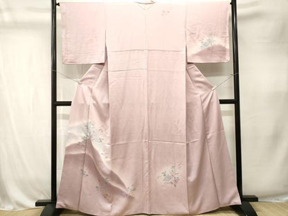 平和屋着物■訪問着　遠山風景文　暈し染め　正絹　逸品　CABK4303ev