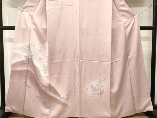平和屋着物■訪問着　遠山風景文　暈し染め　正絹　逸品　CABK4303ev