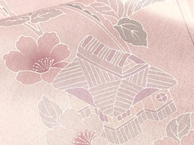 平和屋着物■訪問着　遠山風景文　暈し染め　正絹　逸品　CABK4303ev