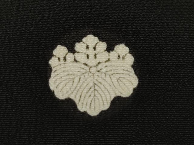 平和屋着物■豪華黒留袖　駒刺繍　鳳凰花文　金彩　正絹　逸品　CABK4341ev