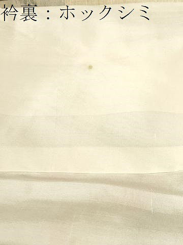 平和屋着物■上質な紬　枝花文　正絹　逸品　CABK4346ev